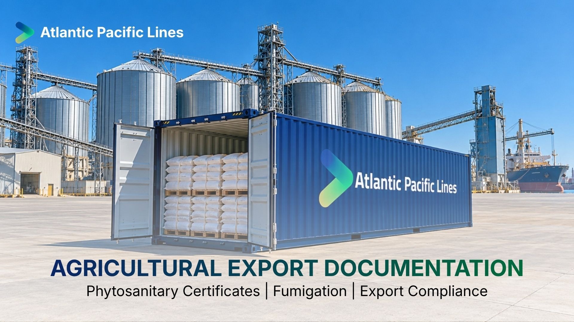 Learn the documents for U.S. agricultural exports, including phytosanitary certificates, fumigation, FGIS inspection, ISPM 15, AES filing, and B/L accuracy.