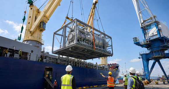Project cargo logistics operations
